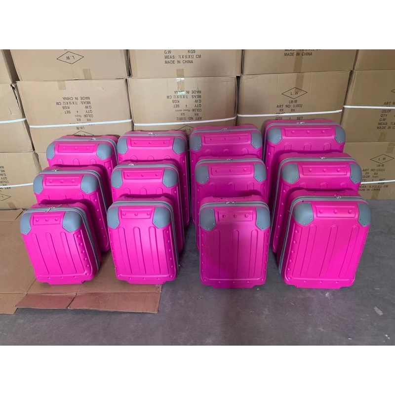 ABS Suitcase Semi-Finished Luggage Set 12 Pieces 16 Piece Without Assemble Bag Sets Half Finish Travel Luggage – ABS Luggage and Semi-Finish Luggage Set price