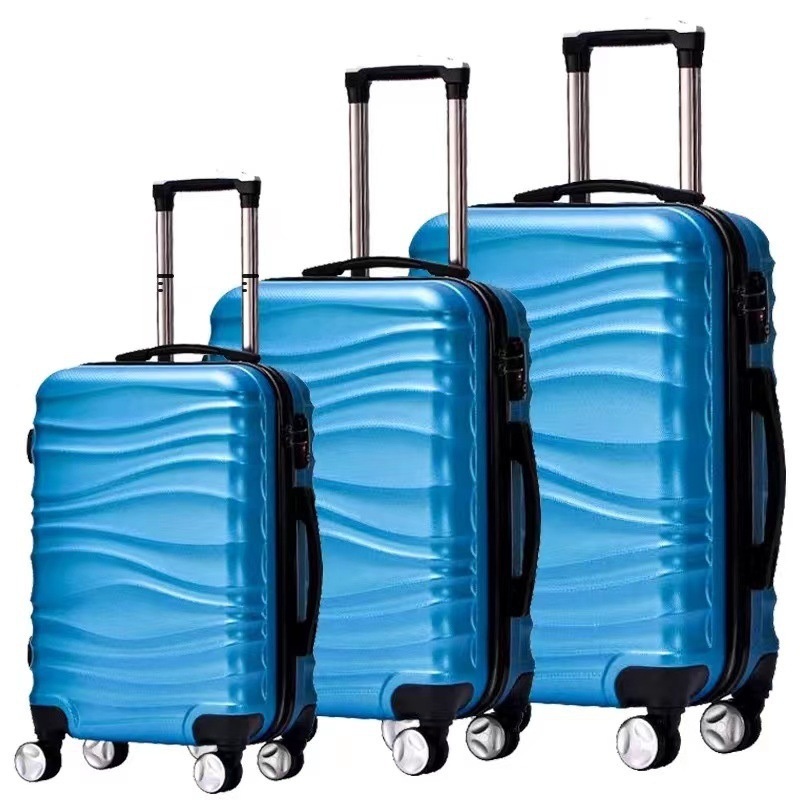 Best Sale Travel Trendy 3 Pieces ABS Trolley Suitcase Luggage with Wheels – Suitcase Set and Luggage Set price