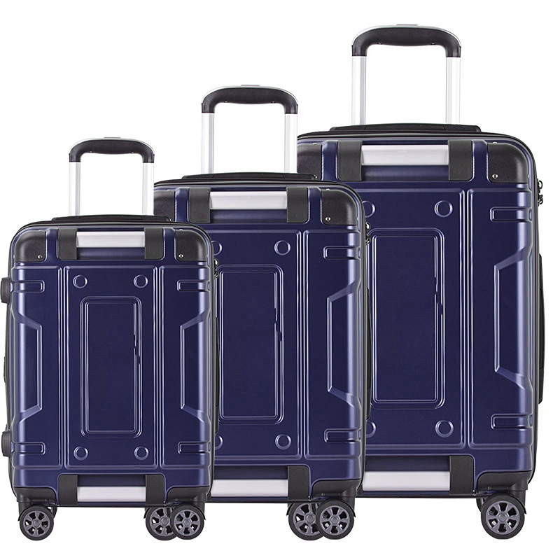 China Factory ABS+PVC Case Trolley Travel Suitcase with Aluminum Trolley – Trolley Travel Suitcase and Travel Suitcase price