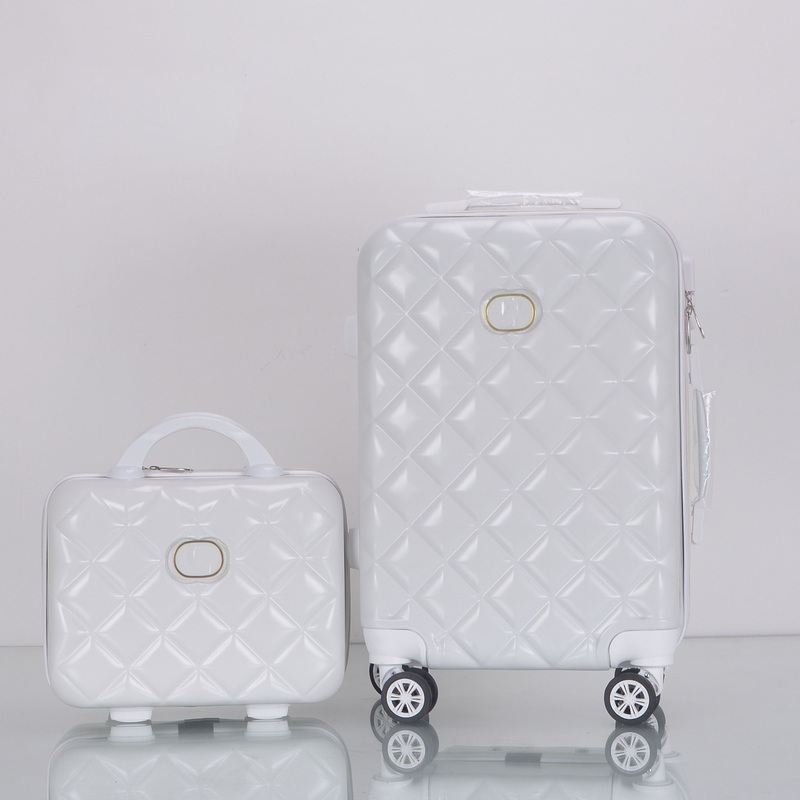 Classic Suitcase Luggage 24 Trolley Suitcase ABS Travel Luggage Sets with Cosmetic Bags – Luggage Sets and Trolley Luggage Bag price