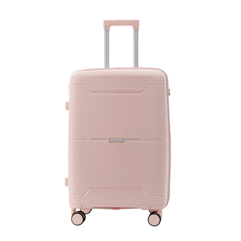 Wholesale PP Luggage Customerized Logo and Color Recyclable Suitcase Anti-Theft Baggage – Simple Style and PP Luggage price