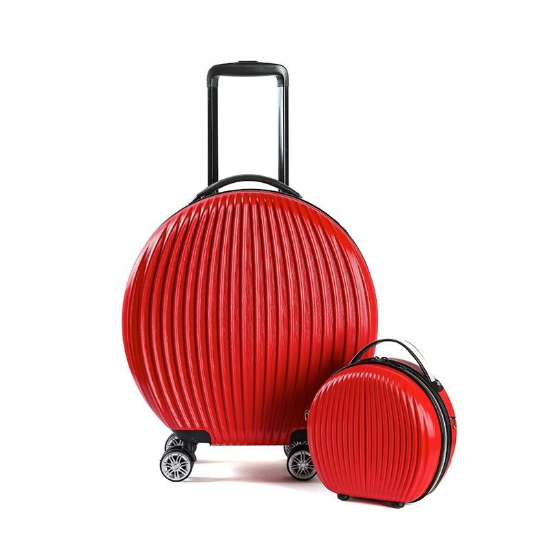 2 Round Luggage Sets 18 Trolley Suitcase with 9 Handbag Set Travel Bag – Suitcase and Trolley Luggage price