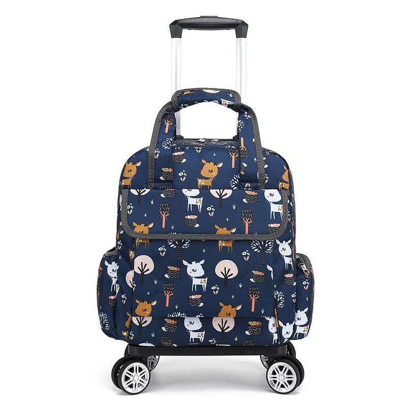Childrens Trolley Case Printing Light Portable Wheels Short Distance Trolley Luggage – Luggage and Luggage Set price