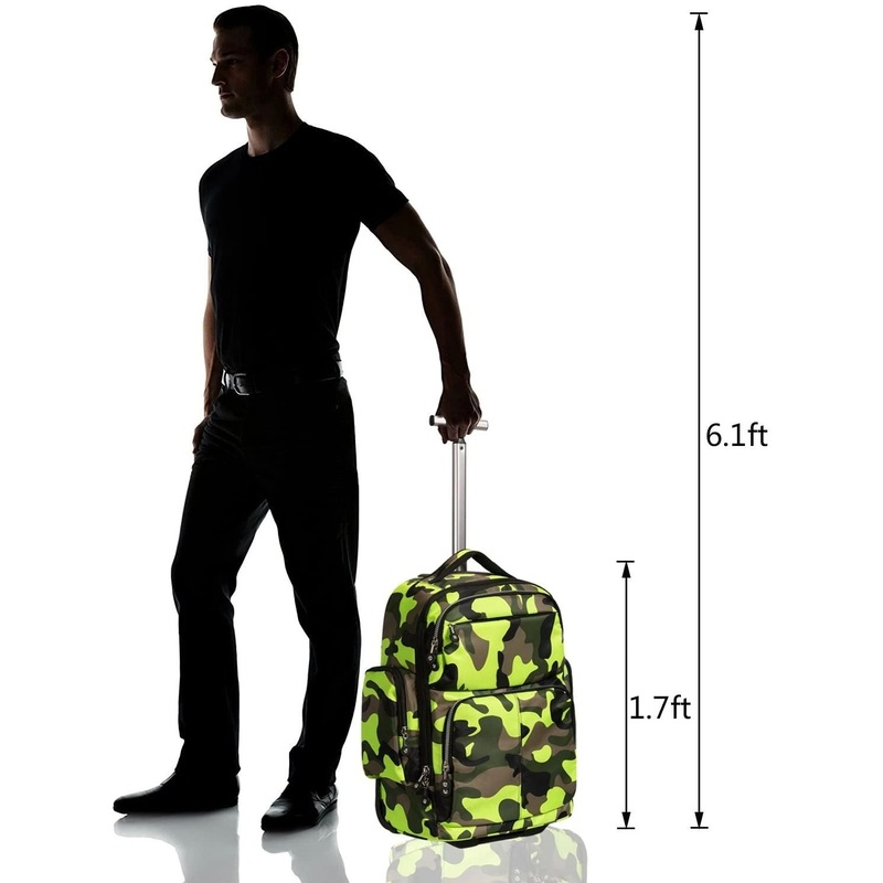 China Factory Waterproof Rolling Suitcase Trolley Luggage Bag – Trolley Backpack and Bolso price