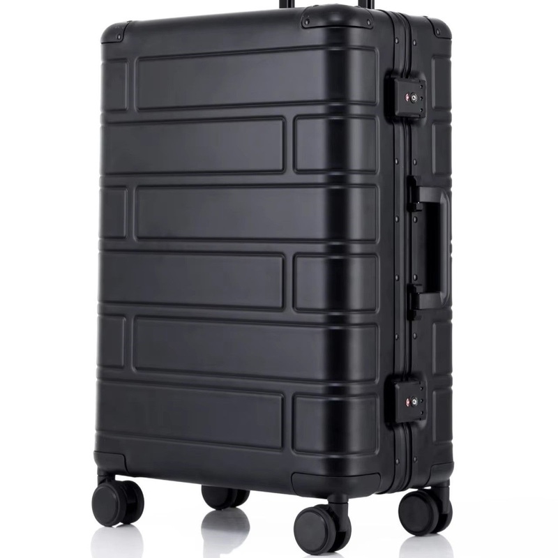 Factory Waterproof Hard Shell Luggage Aluminum Tsa Cabin Valise Luxury Suitcase – Luggage and Luggage Set price