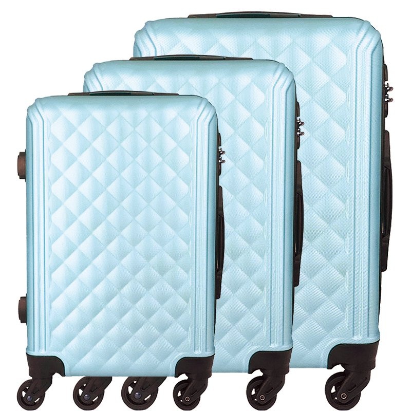 High Quality Travel ABS Trolley Case Luggage Waterproof Low MOQ Suitcase – Trolley Case Luggage and Trolley Luggage price