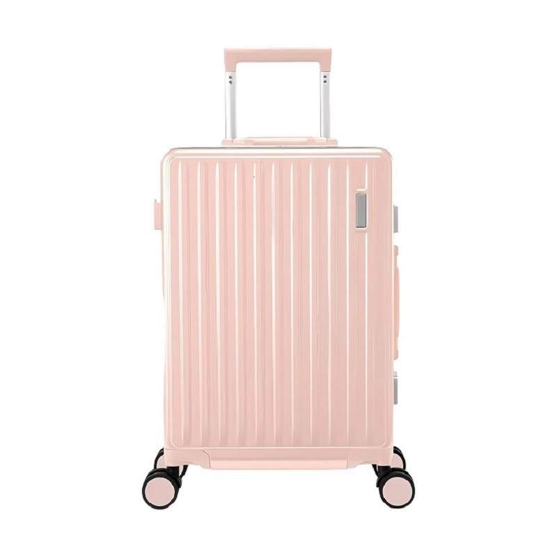 Lightweight Shell Aluminium Trolley Luggage Durable Travel Suitcase with Cup Holder – Shell Luggage and Lightweight Luggage price