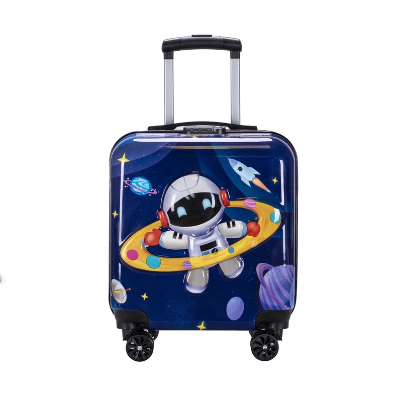 New 18inch Cartoon Gift Boarding Case Children S Silent Universal Wheel Luggage & Kids Travel Suitcase – Luggage and Travel Bags Luggage price