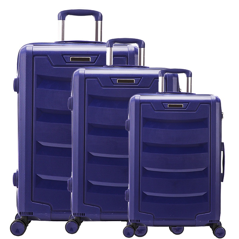 New Fashion 100% PP Travel Trolley Luggage Suitcase with silent Wheels and Tsa Lock – Suitcase and Trolley Luggage price