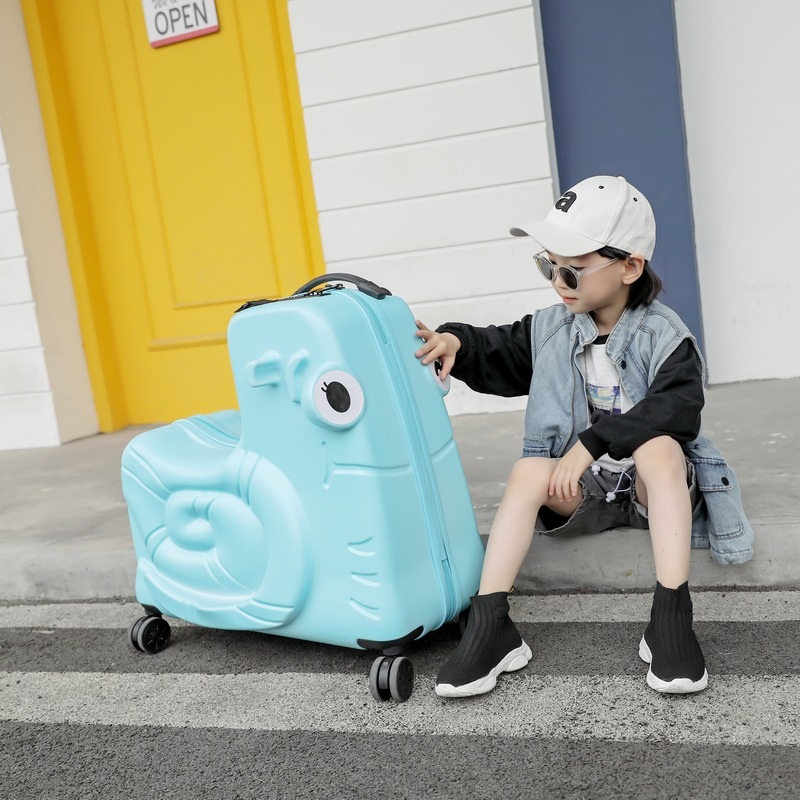 Portable Ride Kids Trolley Suitcase Spinner Kids Luggage for Traveling – Luggage and Luggage Set price