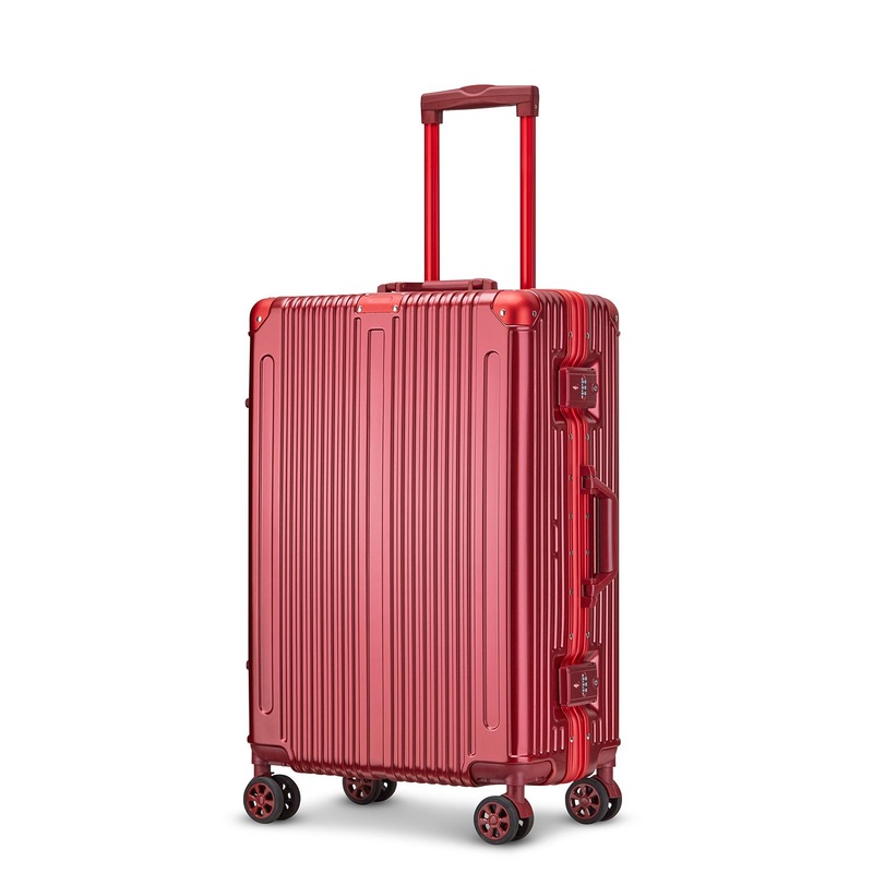 Premium Aluminum Luggage Set Lightweight Aluminium Trolley Suitcase & Travel Bags – Travel Trolley Luggage Bag Aluminium and Trolley Suitcase Aluminium price