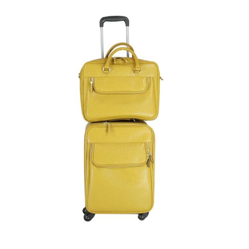 PU Oxford Soft Son-Mother Travel Suitcase Trolley Luggage Bag – Oxford Luggage and PU Travel Trolley Bag price