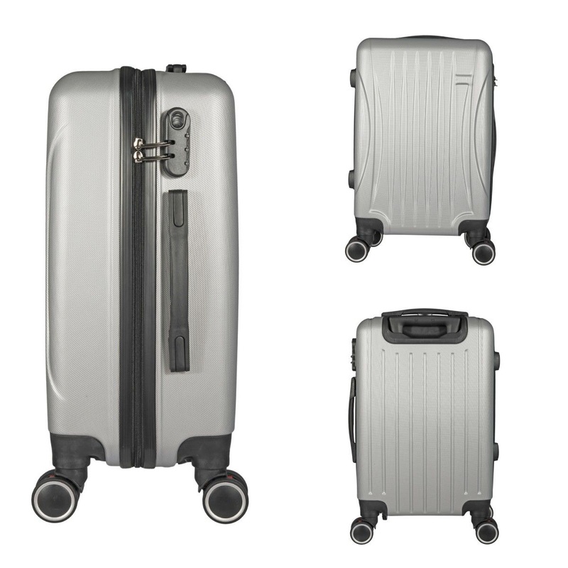 3 Piece Travel Trolley Luggage Set Carry on Suitcase Trav ABS (XHA210) – ABS Luggage and Trolley Case price