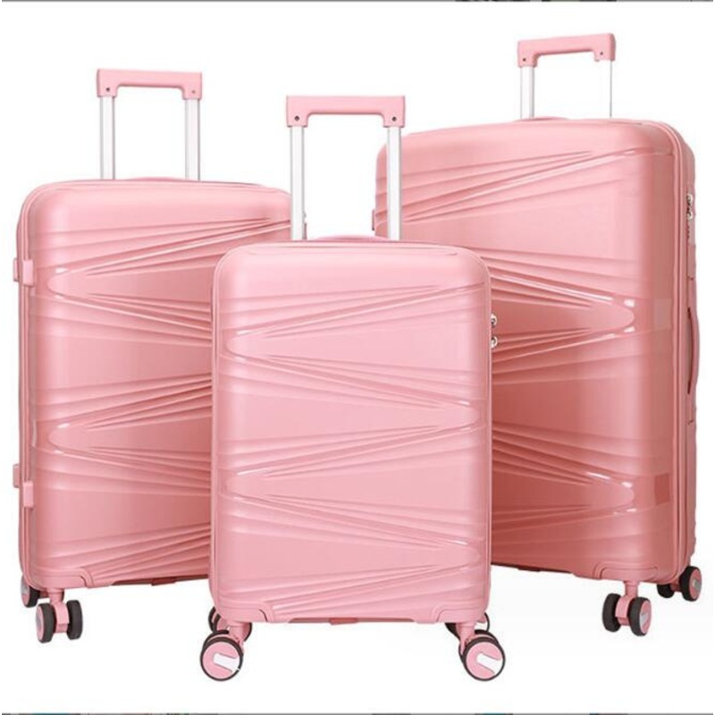 3PCS Set PP Luggage Large Capacity Travel Trolley Suitcase – PP Luggage Set and PP Suitcase price
