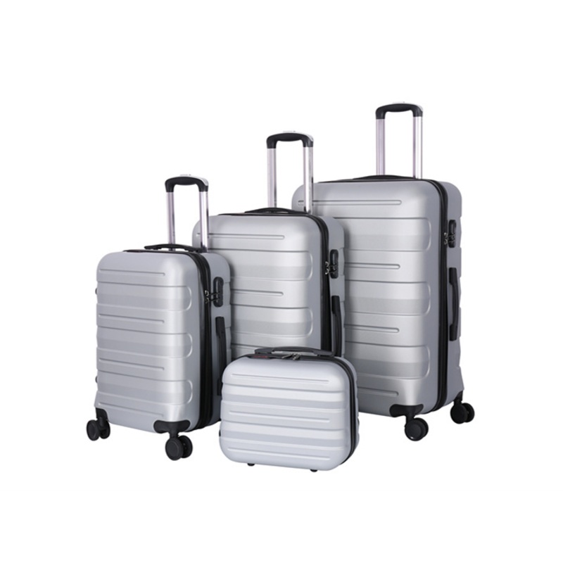 4PCS/Set Luggage Set 4 Spinner Wheels Customized Logo ABS Luggage (XHA130) – Trolley Case and New Design Trolley Bag price