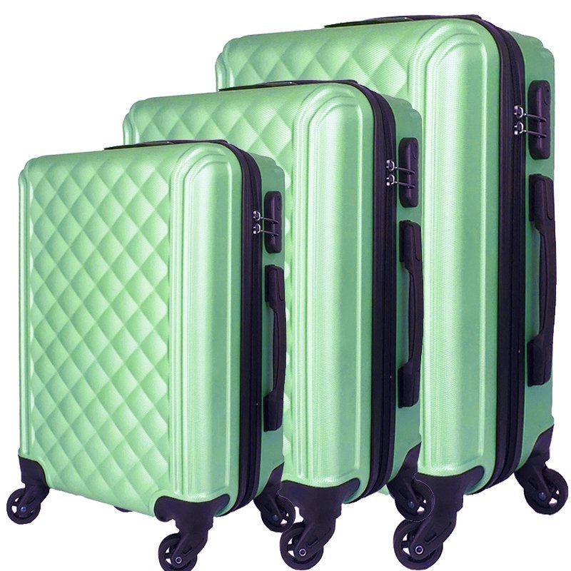 ABS Hard Shell Luxury Travel Trolley Luggage with Double Spinner Wheels – Luxury Travel Trolley Luggage and Travel Luggage price