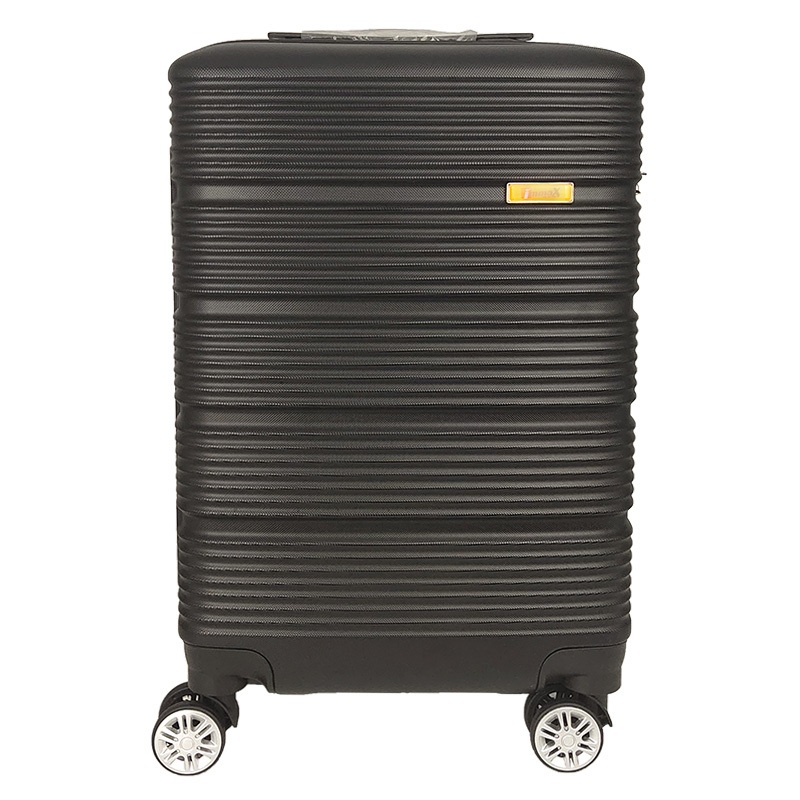 Black Cheap Price ABS Luggage with Iron Trolley and 8 Wheels – Trolley-Luggage and Trolley Luggage price