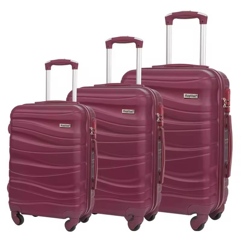 Customized Luggage PP Aluminum Frame Boarding Suitcase Sets Wheel Rolling Luggage – Suitcase Set and Luggage Set price
