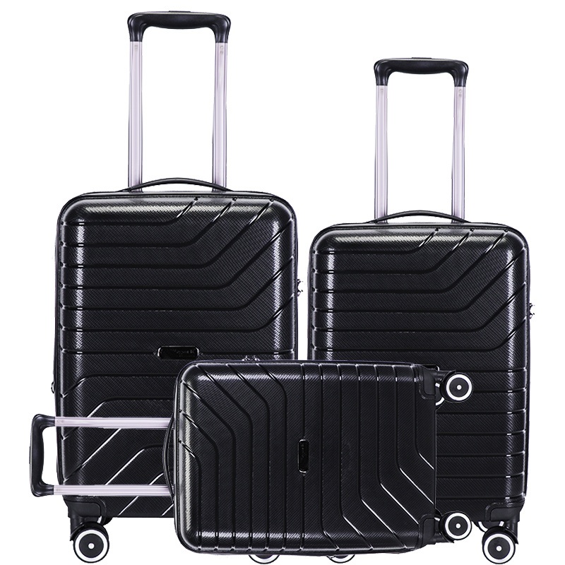 Fashion 100% PP (Polypropylene) Travel Trolley Luggage Bag with Matching Color Accessories – Luggage Bag and Trolley Luggage price