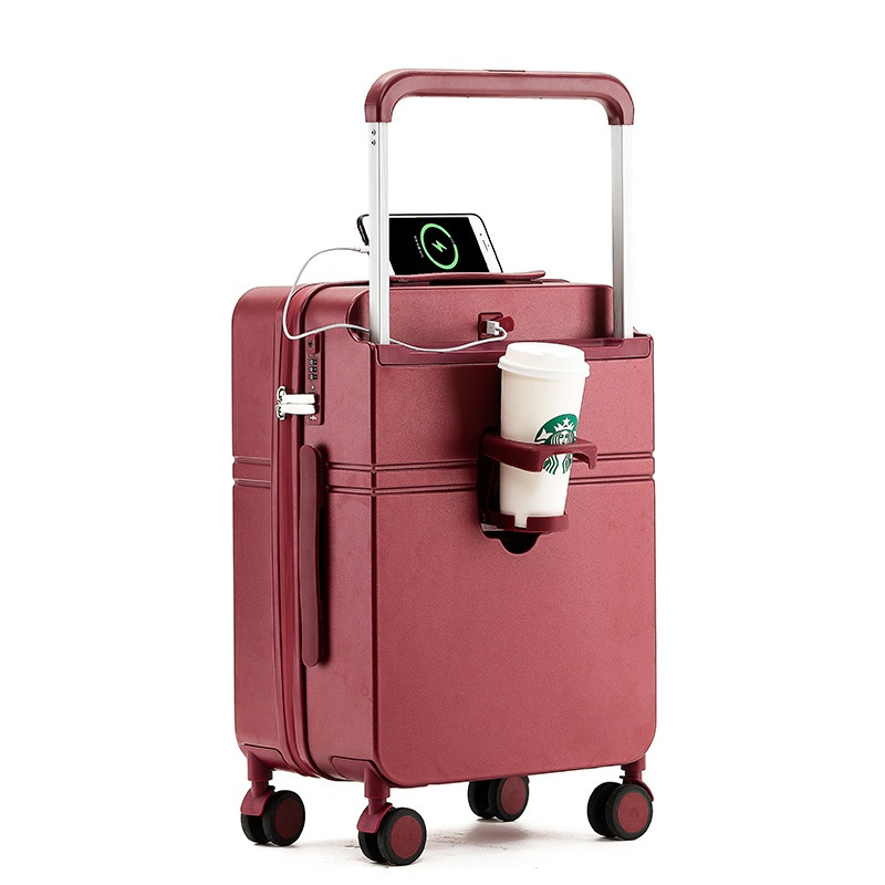 Fashionable Trendy Hard Luggage Unisex Travel Suitcase with Spinner Caster for Business – Luggage and Luggage Set price