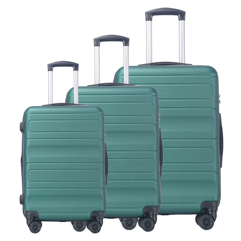 Hot Sale Simple Design Travel ABS Carry-on Trolley Suitcases Travelling Luggage Bags Sets – ABS Luggage and Trolley Luggage price