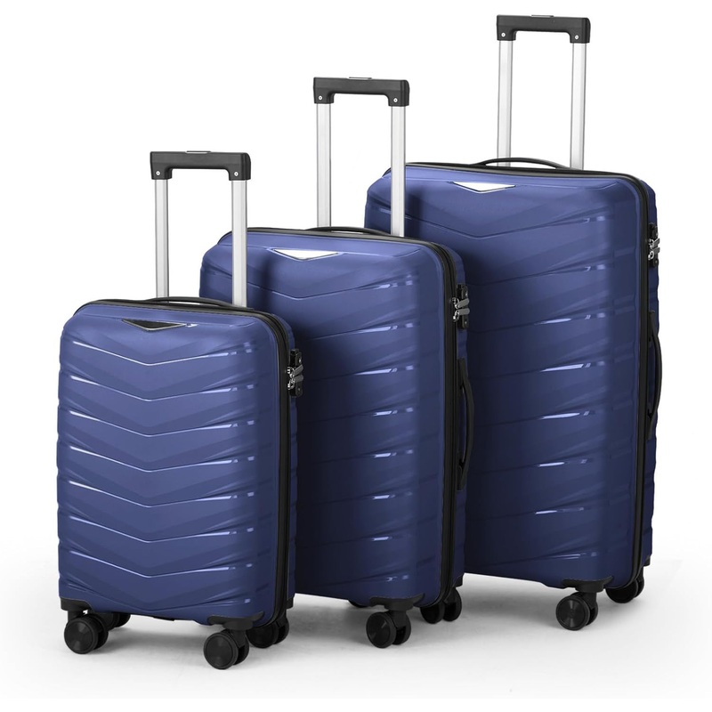 Lightweight Polycarbonate Carry-on Luggage with Telescopic Handle – Luggage Bag Sets and PP Luggage price