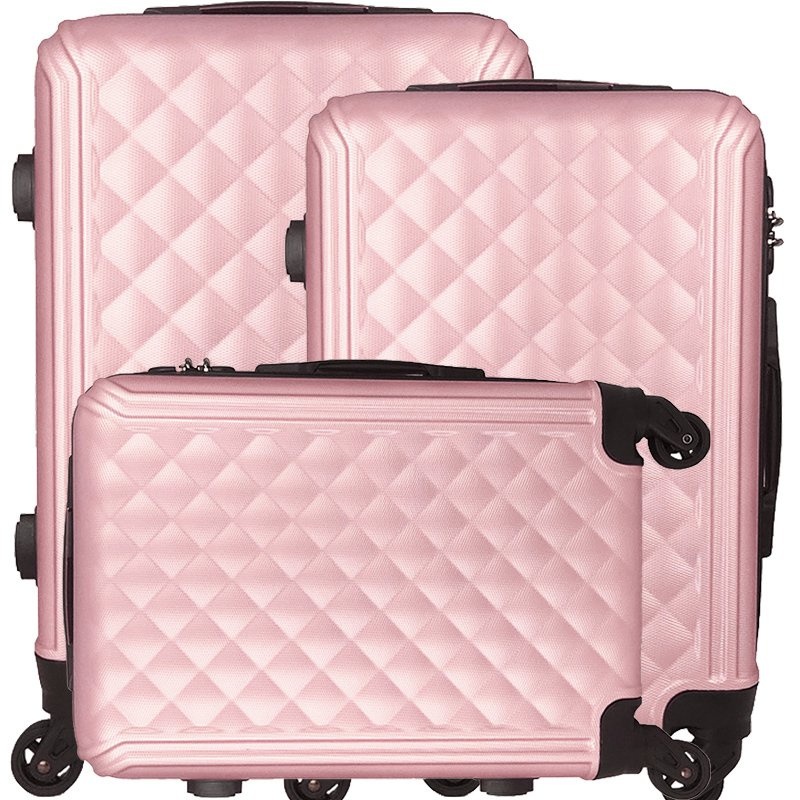 Waterproof Suitcase 3-PCS-Set Luxury Travel Trolley Luggage with 210d High Density – Luxury Travel Trolley Luggage and Travel Luggage price