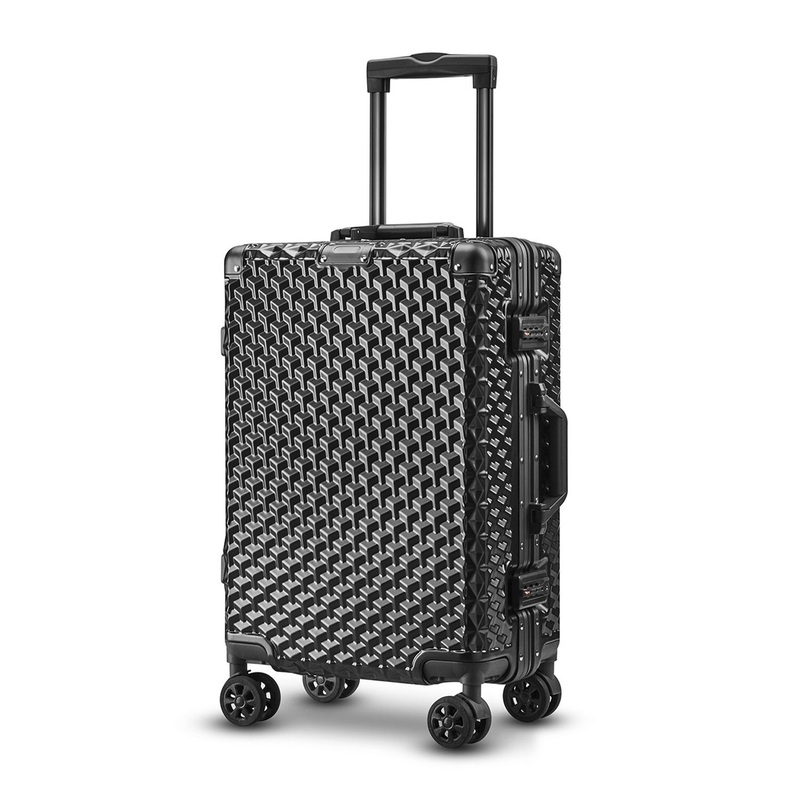 Wholesale Customizable Fashion Aluminum Framed Password Suitcase Travelling Luggage – Luggage and Luggage Set price
