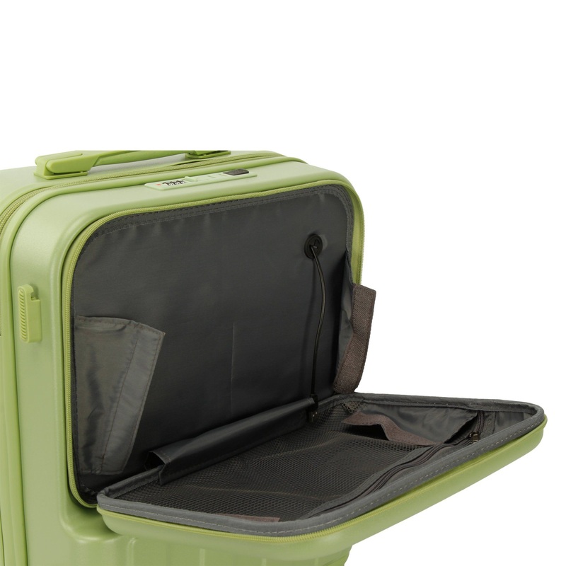 Wholesale Front Open Suitcase Carry on Travel Bag ABS fashion – Business and ABS price