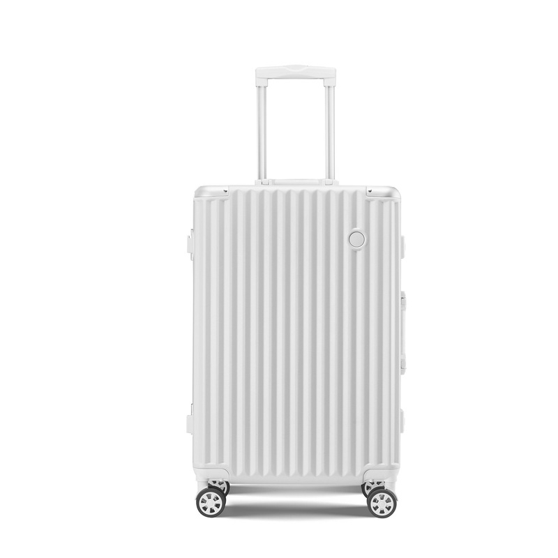 Wholesale Luxury Aluminum Hard Shell Travel Luggage with Silent Wheels Premium Trolley Suitcases – Wholesale Travel Luggage and Aluminum Hard Shell Luggage price