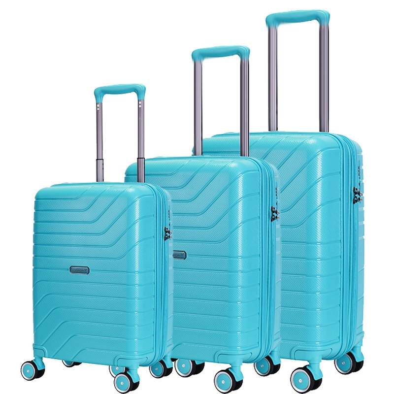 100% PP Matching Color Travel Trolley Luggage Suitcase with Embedded Tsa Lock – Suitcase and Trolley Luggage price
