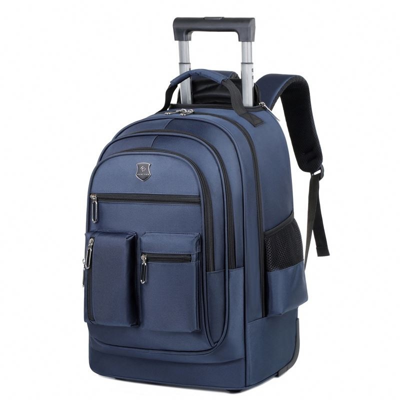 Expandable Trolley Multi-Functional Travel Backpack Universal Wheel Business Trip Short-Distance Luggage Bag Student Schoolbag – Expandable Backpack and Trolley Backpack price