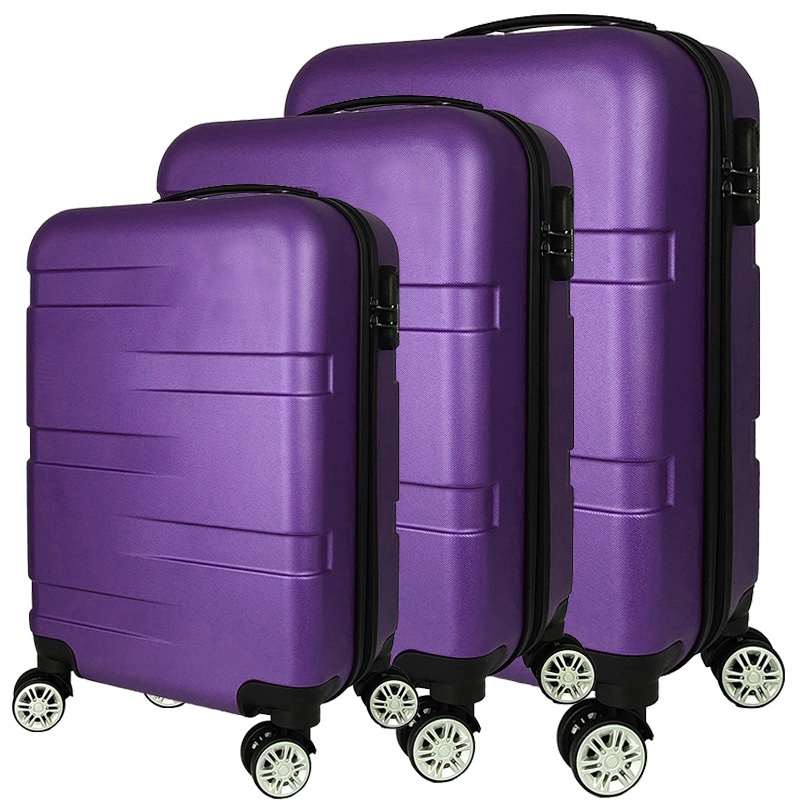 Factory Price Customized ABS Material Trolley Travel Luggage Bag – Luggage Bag and Travel Luggage Bag price