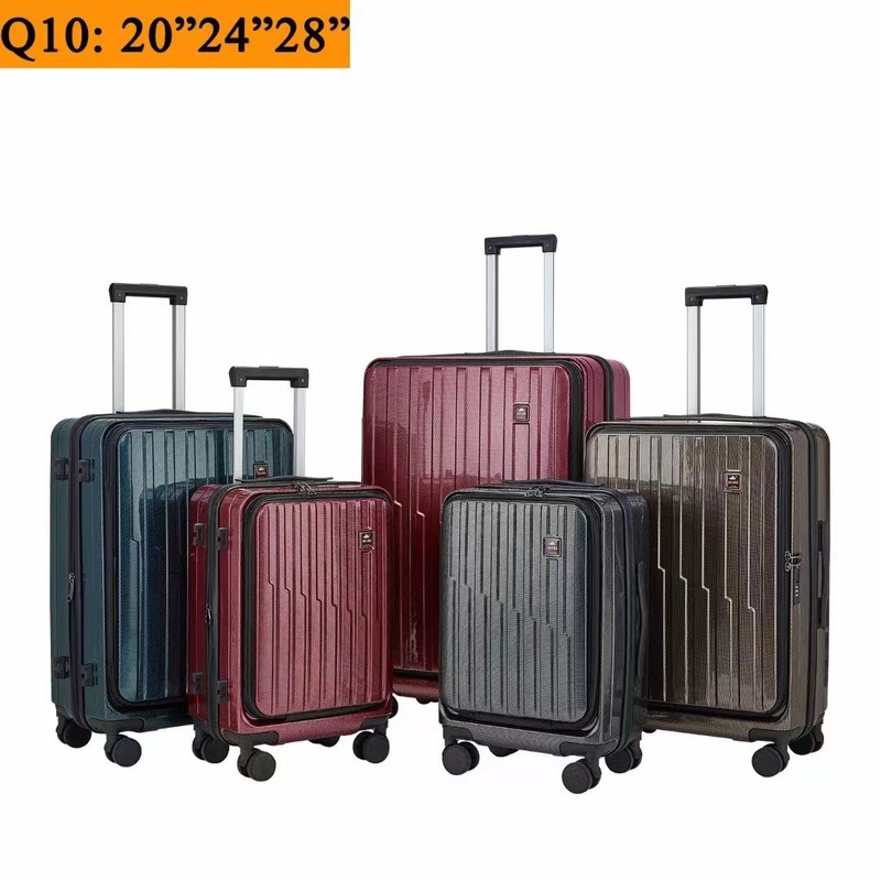 Front Open Luggage Set with Laptop Compartment for Men and Women – Suitcase and Luggage Travel price
