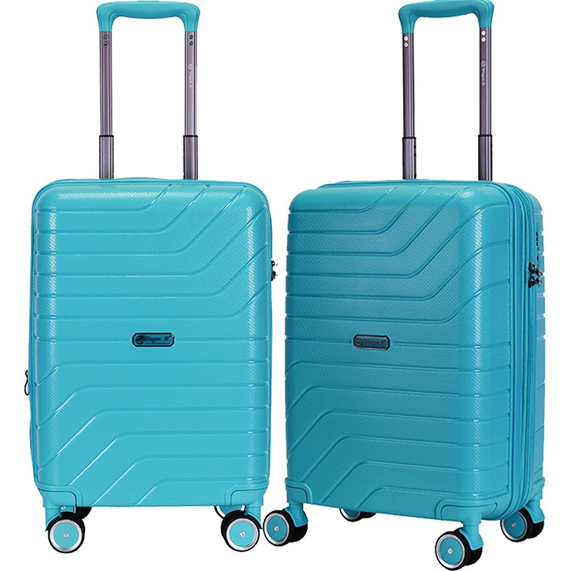 New Fashion 100% PP Built-in Tsa Lock Silent Wheels Travel Trolley Luggage Bag of 3 Sizes – Luggage Bag and Trolley Luggage price