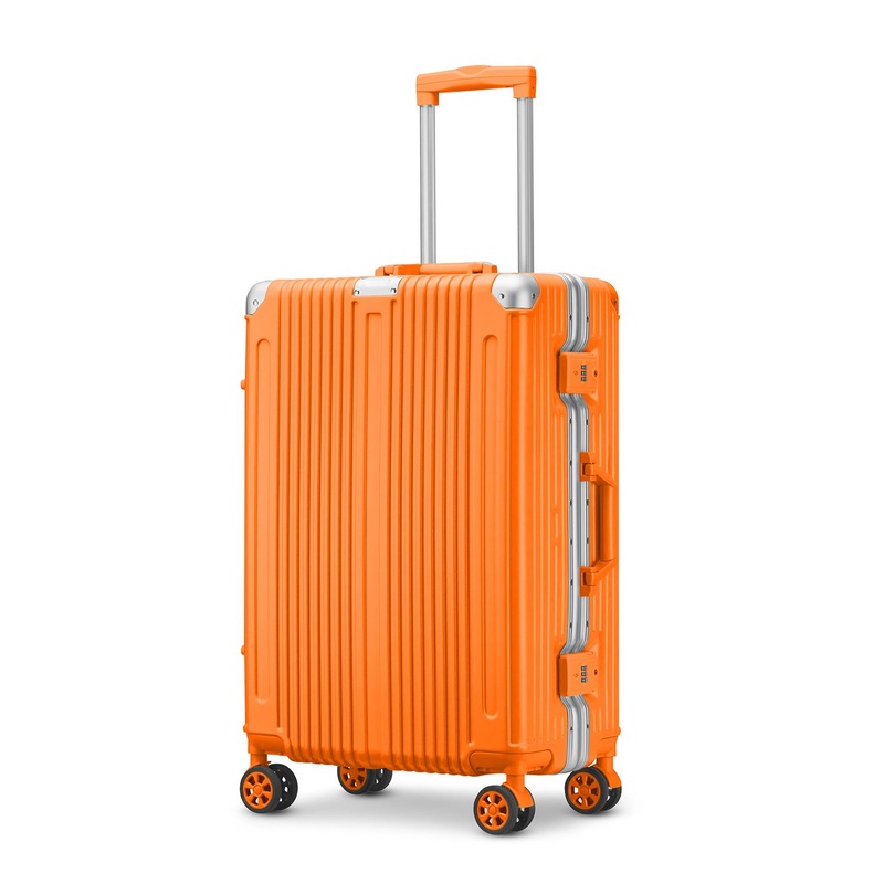 20 24 28 Inch Elite Aluminum Cabin Luggage with Tsa Lock Premium Trolley Suitcase – Aluminum Luggage and Best Cabin Luggage price