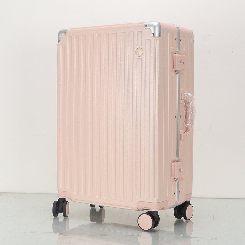 26 Inch Large Capacity PC Luggage Aluminum Trolley Tsa Lock Hot Sale Valise – Wholesale Travel Luggage and Luggage price