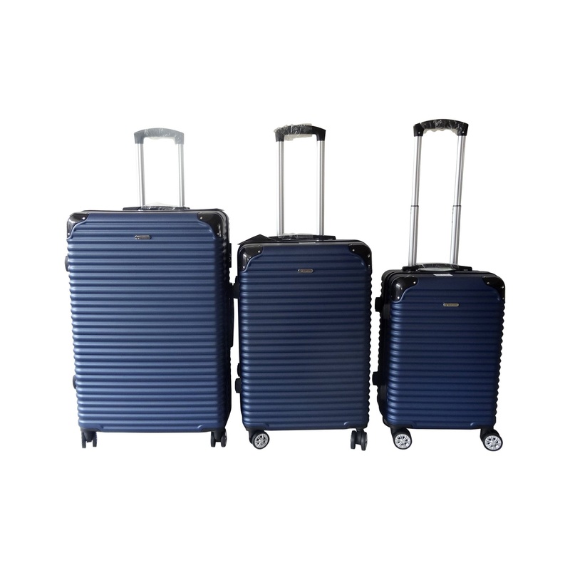 3 PCS ABS Material Silent Spinner Travelling Luggage Travel Bags 2024 – Luggage and ABS Luggage price