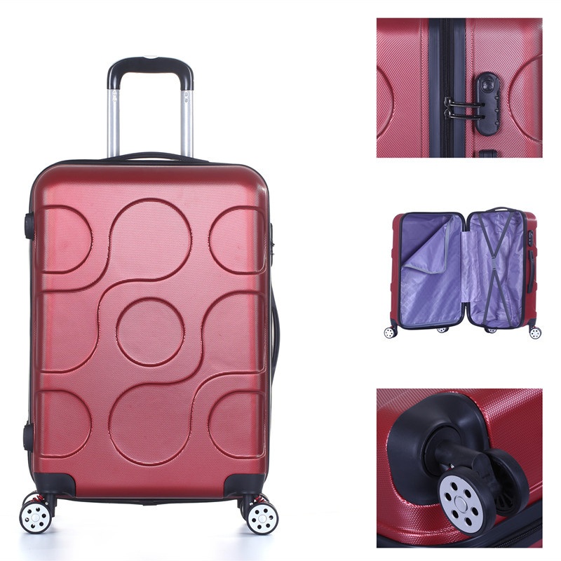 360 Degree Double Spinner Trolley Suitcase Travel 3 PCS Set Luggage -Xha124 – Luggage Set with Lock and Traveling Suitcase Set price