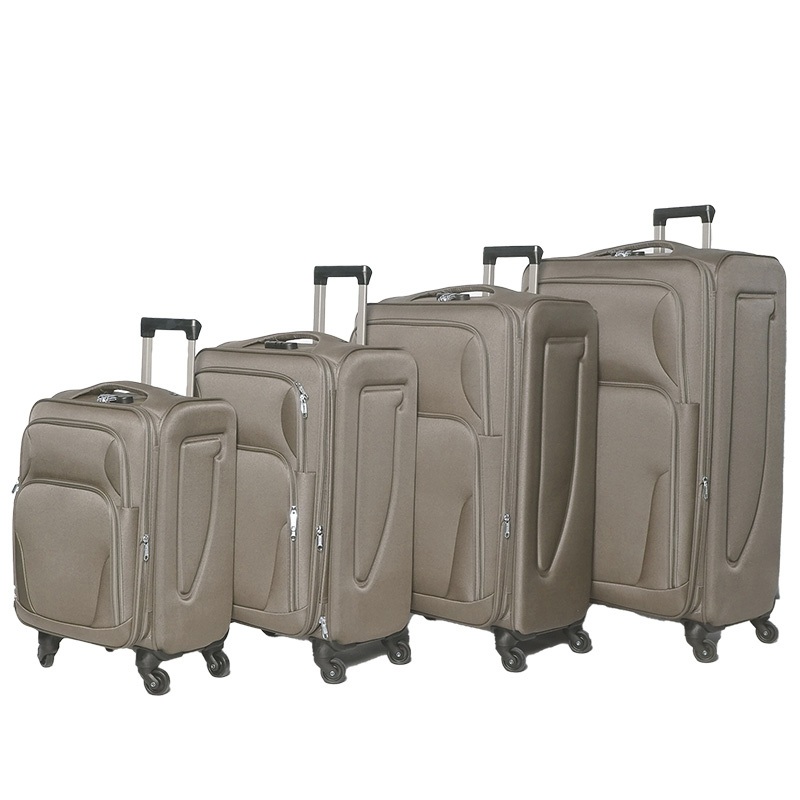 China Manufactory Customized Logo Fashion Softtrolley Travel Suitcase New Design Travel Bag – Trolley Travel Suitcase and Trolley Suitcase price