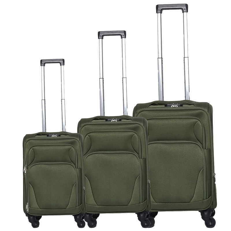 Classic Style Soft Fabric Trolley Travel Suitcase with High Quality Spinner Wheels – Trolley Travel Suitcase and Trolley Suitcase price