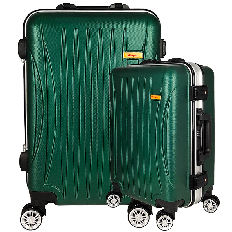 Competitive Price silent Wheels Aluminum Frame ABS+PC Travel Trolley Luggage with 2 Locks – Trolley Luggage and Travel Luggage price