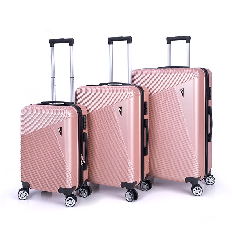 Foreign Trade ABS Luggage Three Piece Set, 20/24/28 Inch Trolley Luggage, Universal Wheel Travel Boarding Case – Suitcase Set and Luggage Set price