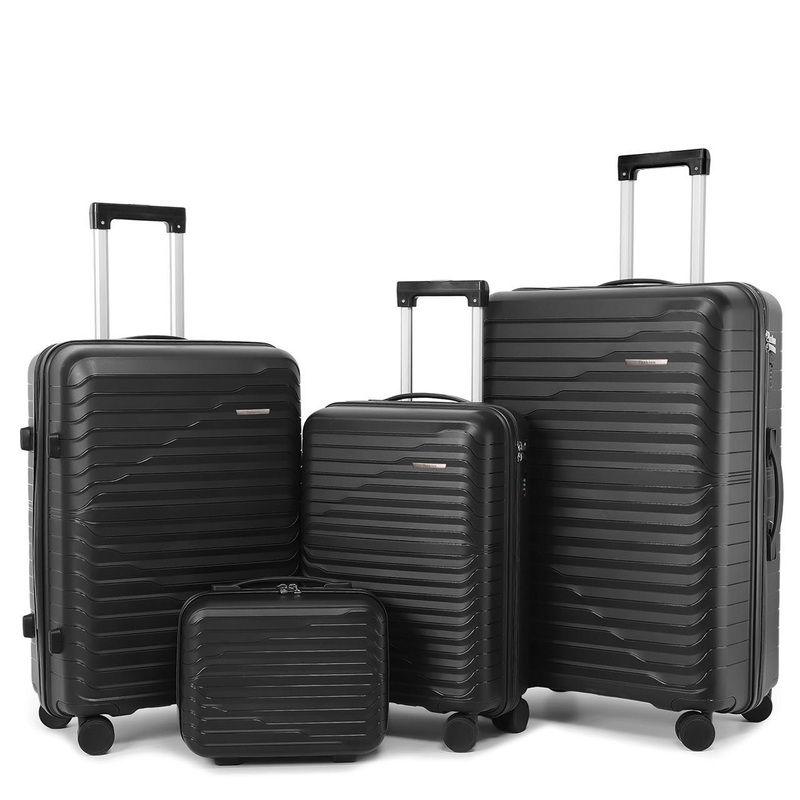 Hot Selling Silent Wheels Suitcase Combination Lock Luggage Trolley Set for Travel – Suitcase Set and Luggage Set price