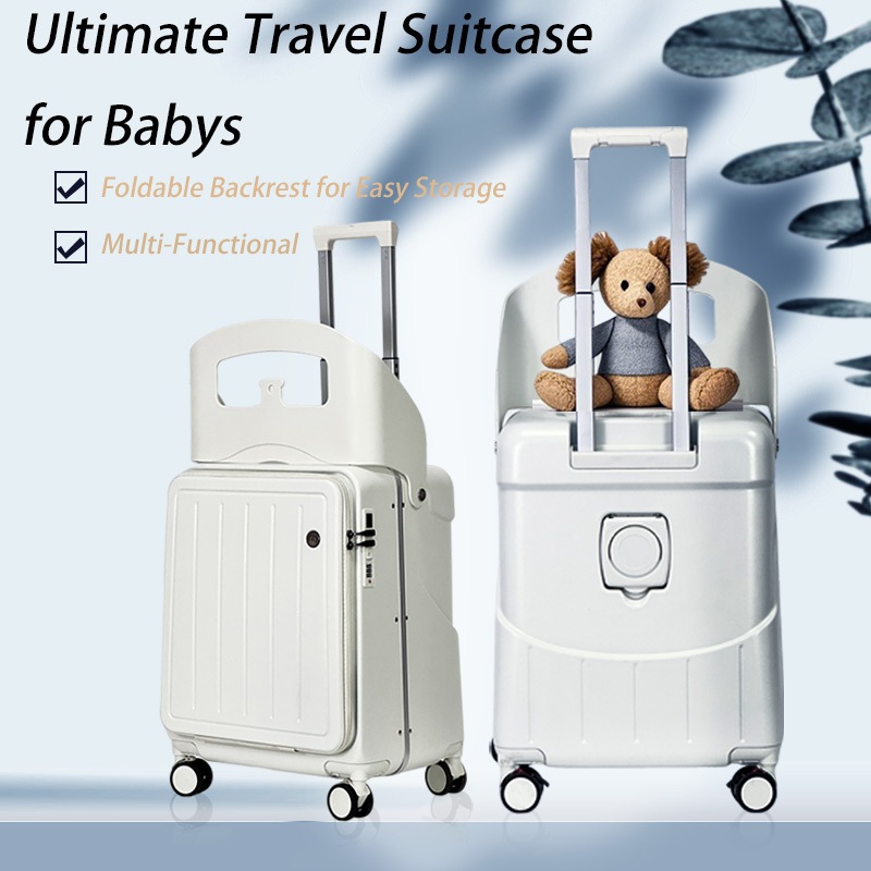 Multi-Functional Trolley Travel Suitcase for Moms with Foldable Backrest and Baby Seat – Trolley Travel Suitcase and Travel Suitcase price