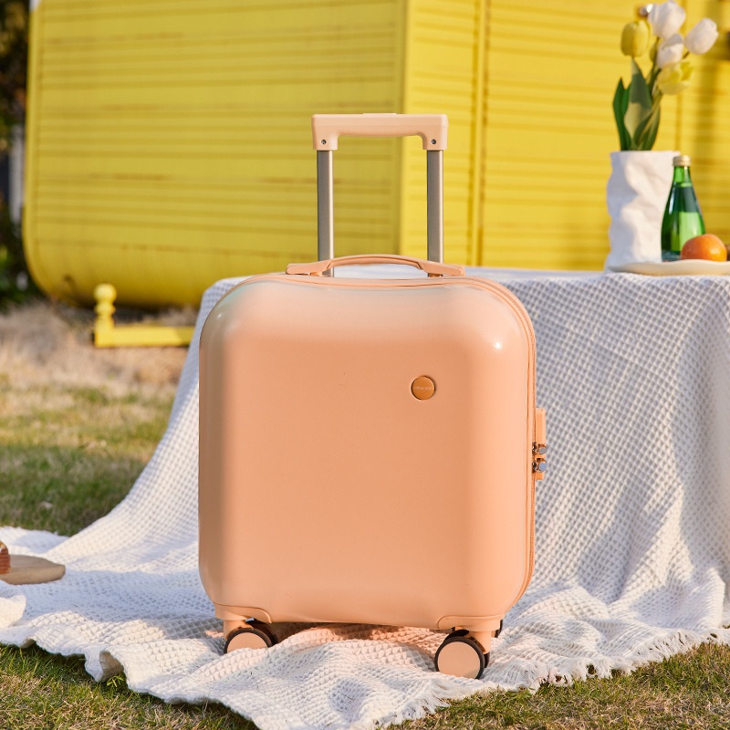 Pink 16inch Suitcases and Travel Bags Underseat Cabin Bags Trolley-Luggage – Trolley-Luggage and Trolley Luggage price