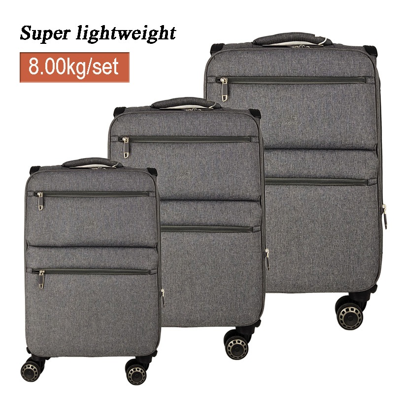 Super Lightweight Soft Fabric Luggage Set for Wholesale – Softside Luggage and Suitcase price