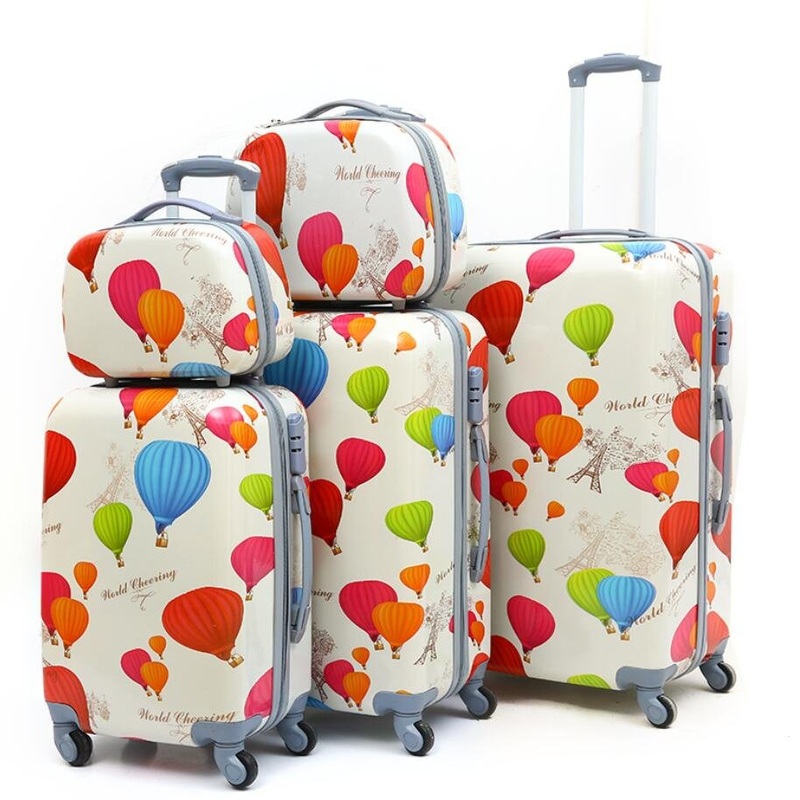 Trolley Luggage Set Carry on Cabin Luggage Spinner Wheels Women Fashion Trolley Case – Trolley Case and Trolley Luggage price
