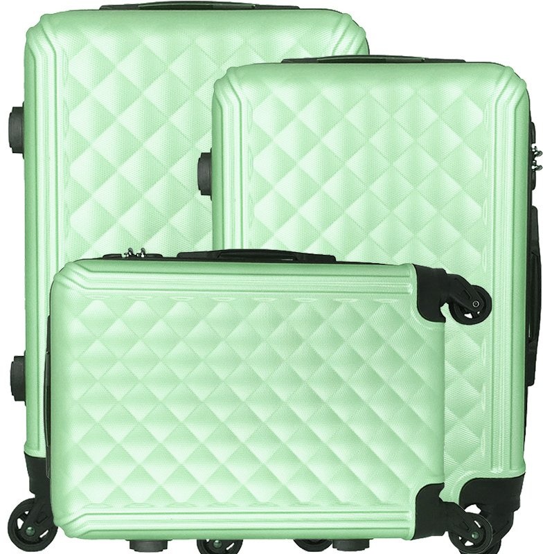 Updated Version ABS Suitcase Luxury Travel Trolley Luggage with Aluminum Trolley – Luxury Travel Trolley Luggage and Travel Luggage price