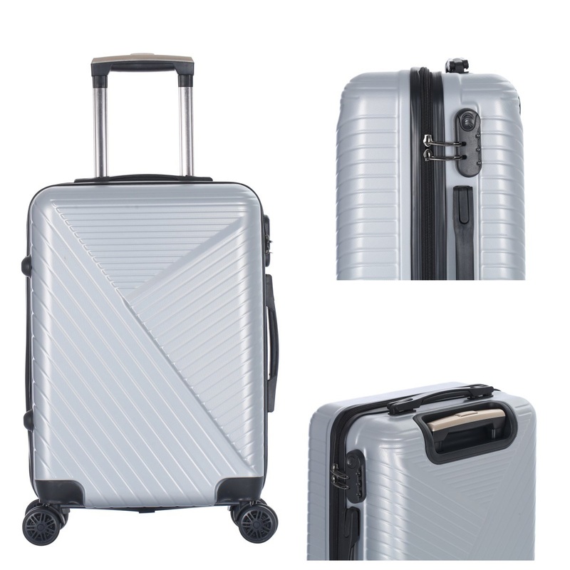Wholesale Multicolor ABS Trolley 3 PCS Set Luggage – Trolley Travel Bags Luggage and Traveling Suitcase Set price